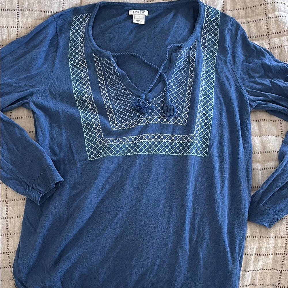 J.Crew Blue Women's Top